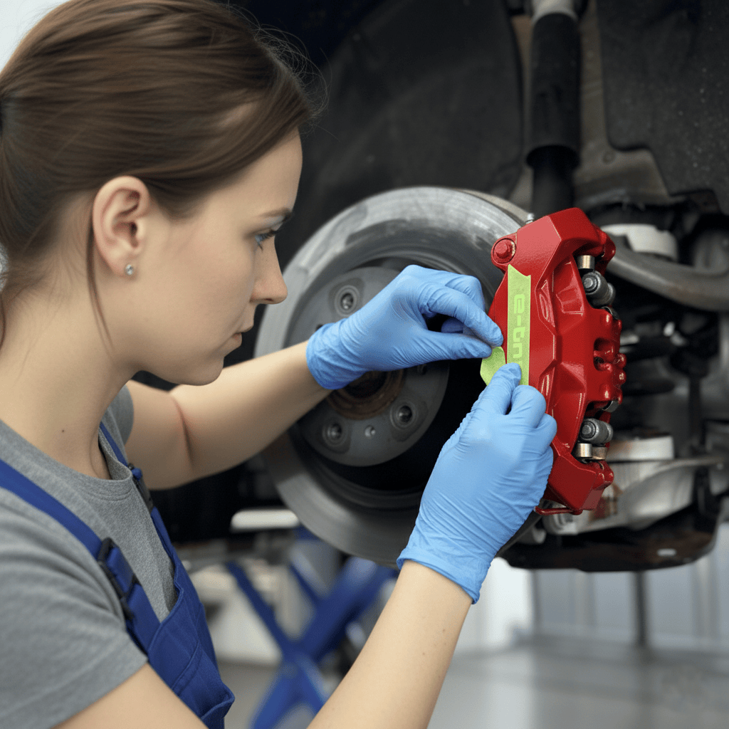 Brake Caliper Painting Dubai